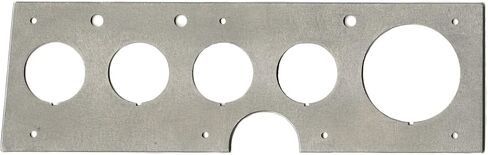 International Harvester Scout 800 Aluminum Dash Gauge Plate for 1966-71 in Saudi Arabia