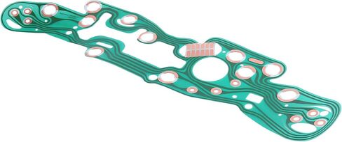 PHEZEN Instrument Panel Printed Circuit Board Compatible with 1970-1981 Che*vy Camaro with Gauges,Replaces part8901671,Dashboard Printed Circuit Board Used with The U14 Gauge Cluster That has gauges in Saudi Arabia