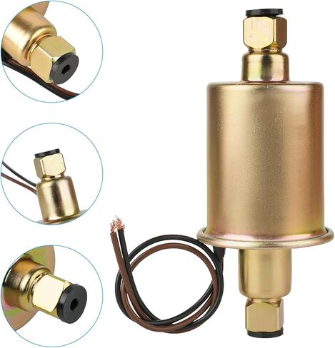 12V Universal Electric Fuel Pump 5-9 PSI 30GPH Gasoline and Diesel Fuel Transfer Pump for Carburetor Engine E8012S E8016S EP12S FD0002 P60430, 6414671 in Saudi Arabia