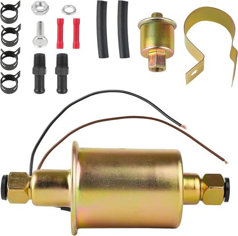 12V Universal Electric Fuel Pump 5-9 PSI 30GPH Gasoline and Diesel Fuel Transfer Pump for Carburetor Engine E8012S E8016S EP12S FD0002 P60430, 6414671 in Saudi Arabia