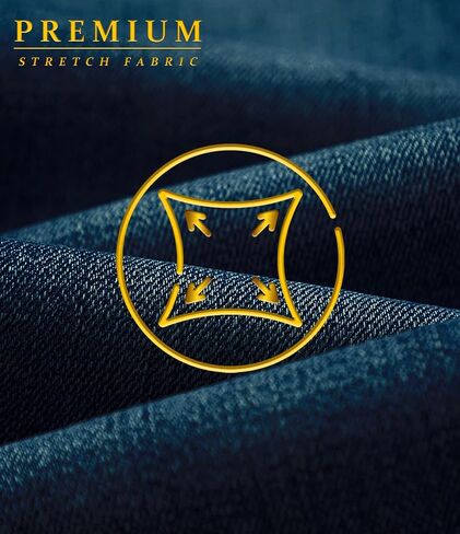 Ethanol Mens Super Comfy Straight Stretch Knit Jersey Denim Five Pocket Jean in Saudi Arabia