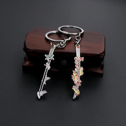 Songchangjewelry Demon Slayer Sword Keychain - Nichirin Sword Keychain - هدايا لعشاق الرجال in Saudi Arabia