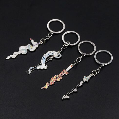 Songchangjewelry Demon Slayer Sword Keychain - Nichirin Sword Keychain - هدايا لعشاق الرجال in Saudi Arabia