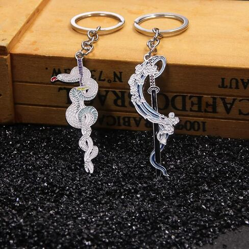 Songchangjewelry Demon Slayer Sword Keychain - Nichirin Sword Keychain - هدايا لعشاق الرجال in Saudi Arabia