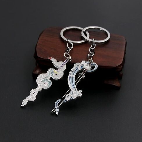 Songchangjewelry Demon Slayer Sword Keychain - Nichirin Sword Keychain - هدايا لعشاق الرجال in Saudi Arabia