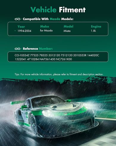 قابض ضاغط Scitoo AC لعام 1994-2004 لـ Mazda Miata 1.8L CO-10524Z 77325 78325 5512120 7512120 2010553R 144020C 1522041 4710284 NA7561450 NC7261K00 in Saudi Arabia