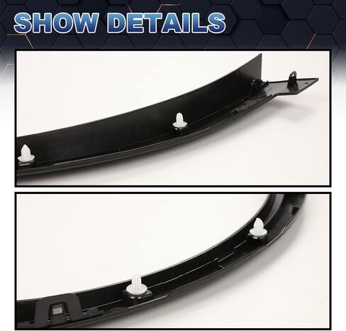 PIT66 Fender Flare Compatible with Tesla Model X 2016-2021 Front Right Passenger Side Fender Wheel Flare Molding Mold in Saudi Arabia