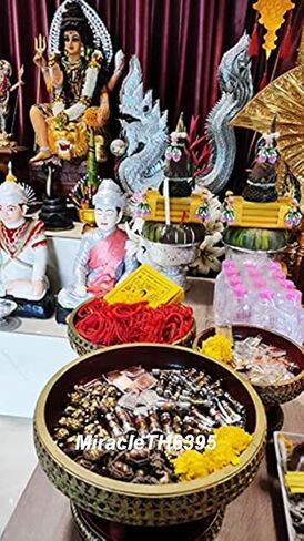 معجزة تميمة تميمة قلادة yant 5 صف النحاس و pha yant wessuwan yantra قطعة صنم تعويذة سحرية سحر Talisman حماية السلطة التاجر التجاري التجاري in Saudi Arabia