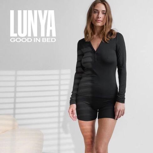 Lunya Soft Modal Rib Boyshort الملابس الداخلية للنساء - بوكسر Seam Seam بدون ارتباط - مصنوع من Tencel Modal و Elastane in Saudi Arabia