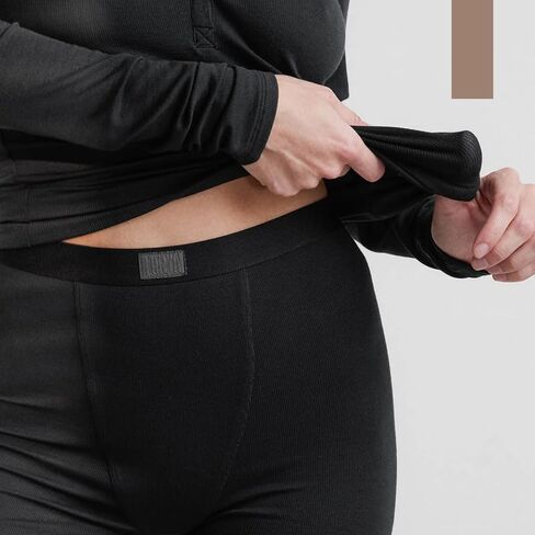Lunya Soft Modal Rib Boyshort الملابس الداخلية للنساء - بوكسر Seam Seam بدون ارتباط - مصنوع من Tencel Modal و Elastane in Saudi Arabia
