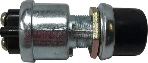 Sherco-Auto Die Cast Solenoid/Ignition Starter Momentary Push On Button Switch Standard SSB5 12V 10 Amps in Saudi Arabia
