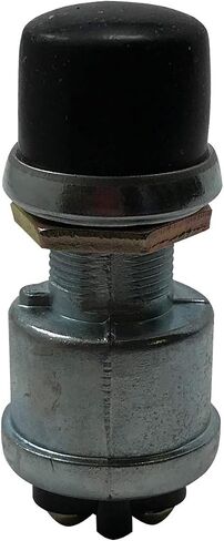 Sherco-Auto Die Cast Solenoid/Ignition Starter Momentary Push On Button Switch Standard SSB5 12V 10 Amps in Saudi Arabia
