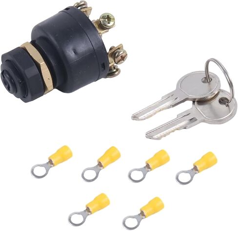 Ignition Starter Switch 50-11651 Compatible with Johnson/Evinrude, Push to Choke in Saudi Arabia