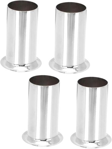 4pcs Iron Candle Chandelier Sleeves Elegant Candle Light Socket Covers for Vintage Fixtures Easy Installation Iron Base Accessory Retro Warm Lighting Decor in Kuwait