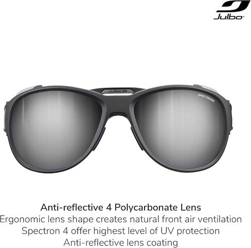Julbo Explorer 2 النظارات الشمسية الجليدية للرجال والنساء مع دروع جانبية قابلة للإزالة للمشي لمسافات طويلة ، التزلج ، نمط الحياة - حماية 100 ٪ للأشعة فوق البنفسجية in Saudi Arabia
