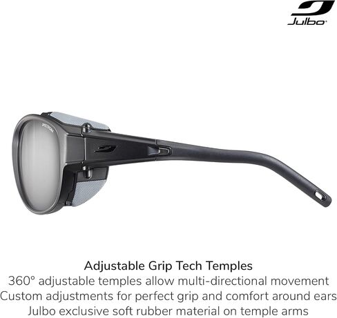 Julbo Explorer 2 النظارات الشمسية الجليدية للرجال والنساء مع دروع جانبية قابلة للإزالة للمشي لمسافات طويلة ، التزلج ، نمط الحياة - حماية 100 ٪ للأشعة فوق البنفسجية in Saudi Arabia