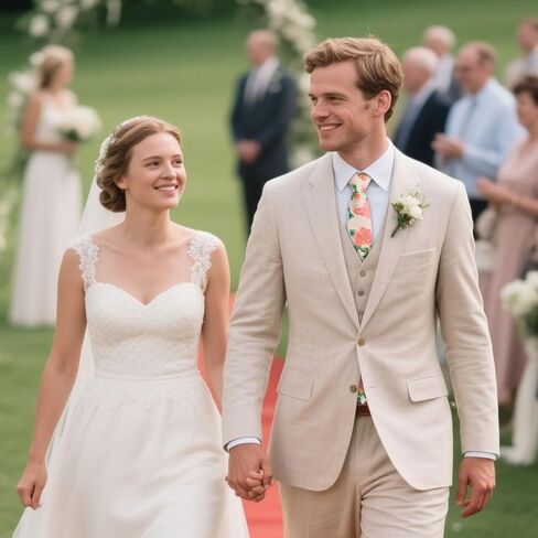 Ties for Men Floral Printed Skinny Tie Cotton Self-Tie Neck Tie for Wedding Party Graduation in Kuwait