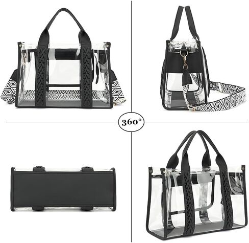 Faime Clear Tote Bag for Women Stadium المعتمد in Kuwait