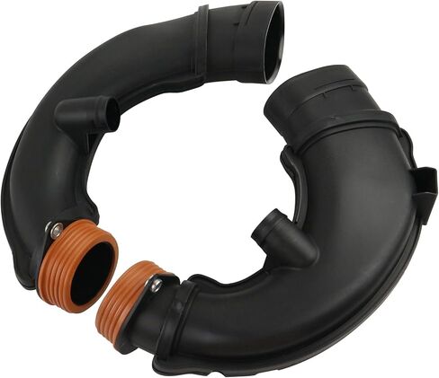 2pcs Rear Engine Air Intake Duct Hoses Left and Right Compatible with BMW X5 X6 E70 E71 F02 F06 F07 F12 Replace 13717577451, 13717577452 in Saudi Arabia