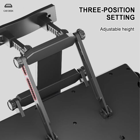 طاولة علبة مقعد السيارة المحمولة ، طاولة المقعد الخلفي للسيارة ، مكتب كمبيوتر محمول مقعد قابل للتعديل ، مكتب قابلة للطي تلسكوبيا للتشغيل الآلي ، مكتب صواني الطعام ، للعمل ، الكتابة ، الأكل ، السفر in Kuwait