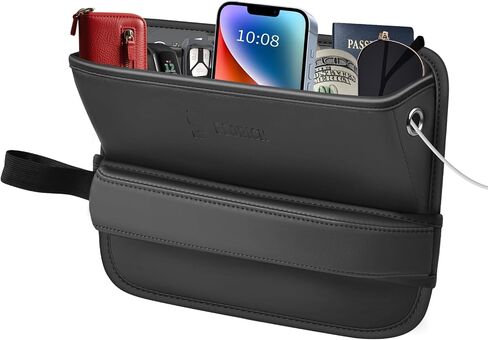 FLORICH Car Seat Gap Filler Organizer, Premium Leather Car Gap Filler for Car, Car Seat Organizer and Storages Between Seat Car Gap Filler Universal Fit for Car SUV Truck in Saudi Arabia