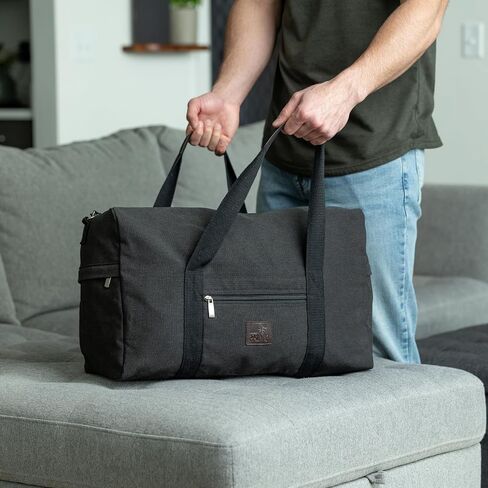حقيبة Duffle - حقيبة متعددة الأغراض للسفر ، الصالة الرياضية ، Weekender ، Carry On & أكثر - حقيبة متينة ، واسعة ، للجنسين بين عشية وضحاها للرجال والنساء - مثالية للرياضة ، والاستخدام اليومي (الأخضر) in Saudi Arabia