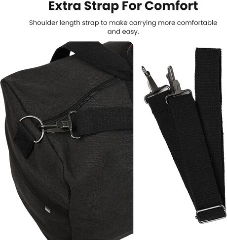 حقيبة Duffle - حقيبة متعددة الأغراض للسفر ، الصالة الرياضية ، Weekender ، Carry On & أكثر - حقيبة متينة ، واسعة ، للجنسين بين عشية وضحاها للرجال والنساء - مثالية للرياضة ، والاستخدام اليومي (الأخضر) in Saudi Arabia