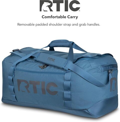 Rict Road Trip Bag for Men and Women ، Travel Tote for Camp ، Travel ، Gym ، Weekender ، Camping ، خلال الليل ، كاري ، الرياضة ، الفسيحة ، المقاومة للماء ، متوسطة ، Trailblazer in Saudi Arabia