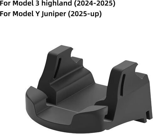 Dashboard Phone Mount for Tesla Model 3 Y Car Cell Phone Holder Silicone Non-Slip Phone Stand Compatible with All Smartphones (for 24-25 Model 3 Highland & 25 Model Y Juniper) in Saudi Arabia