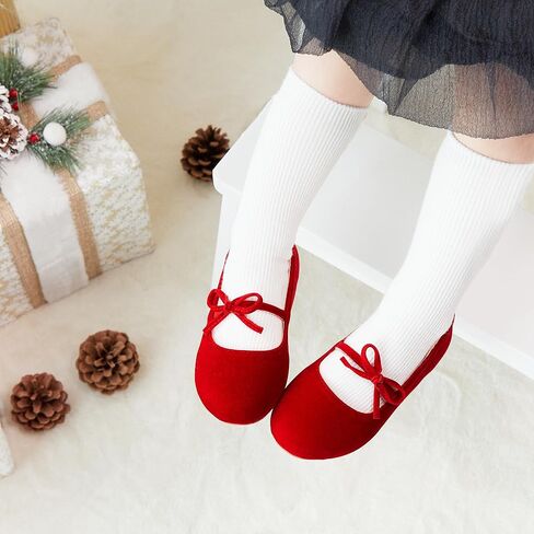 Estine Mary Jane Flats for Toddler Girls Little Kids Grity Dress Princess Wedding Ballet Shoes in Kuwait