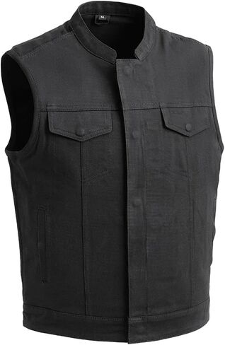 First Mfg Co - Havoc - Men's Vest, Conceal Carry Pockets, Full Panel Back, Snap Closure Pockets in Saudi Arabia