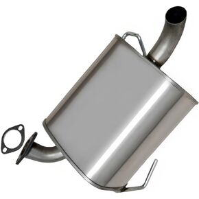 Northeastern Exhaust | Stainless Steel Rear Exhaust Muffler Compatible for Subaru Outback 2010-2015 2.5L | Free Gasket Included | Automotive Replacement Part in Saudi Arabia