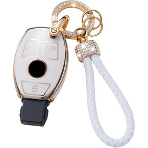 Gematay for Toyota Key Fob Cover Compatible with Corolla 2014 2015 2016 2017 2018 2019 Camry 2014-2017 Tacoma 2016-2018 Smart Key Protector in Kuwait