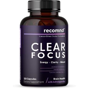 Clear Focus Cognitive Supplement - Increasing Brain Function, Mental Energy, Memory and More in Saudi Arabia