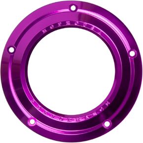 Derby Cover Compatible with '16-Later Touring Electra Street Road Glide Road King CVO Trike Anodized Transparent 5-Holes Cluth Cover Aluminum Customized Accessories in Kuwait