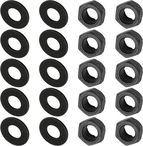 Caltric Wheel Nut and Washers متوافقة مع Yamaha Banshee 350 YFZ350 1995-2006 / YFZ350LE LE 2004 / YFZ350SE SE 2005-2006 الأمام والخلفية in Saudi Arabia