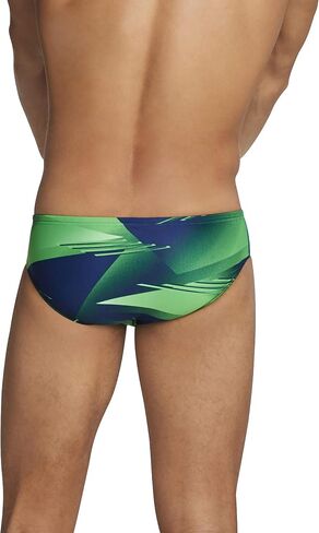 Speedo Men's Standard Swimsuit Brief ProLT Printed Team Colors, Tiger Blue Atoll, 36 in Saudi Arabia