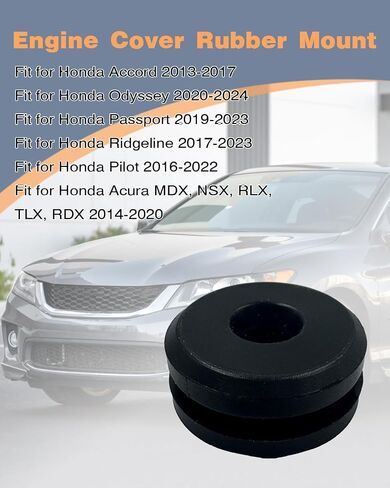 17122-5G0-A00 غطاء محرك المطاط يتصاعد جروميت ملاءمة لـ Honda Accord Odyssey Passport Ridgeline Pilot لـ Acura MDX NSX RLX TLX RDX ، 4pcs in Kuwait