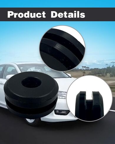 17122-5G0-A00 غطاء محرك المطاط يتصاعد جروميت ملاءمة لـ Honda Accord Odyssey Passport Ridgeline Pilot لـ Acura MDX NSX RLX TLX RDX ، 4pcs in Kuwait