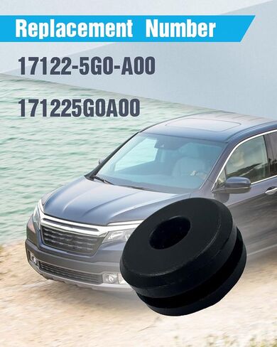 17122-5G0-A00 غطاء محرك المطاط يتصاعد جروميت ملاءمة لـ Honda Accord Odyssey Passport Ridgeline Pilot لـ Acura MDX NSX RLX TLX RDX ، 4pcs in Kuwait