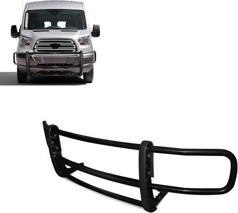 Black Horse SPARTAN Grille brush Bumper Guard Modular Black Compatible with 2020-2025 Ford Transit-150/Ford Transit-250/Ford Transit-350 2WD Full Size-17FT20MA in Saudi Arabia