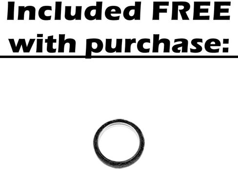 Northeastern Exhaust | Exhaust Rear Muffler, Tail Pipe and Extension Pipe Compatible for Toyota Matrix 2009-2013 1.8L | Pontiac Vibe 2009-2010 2.4L | Free Gasket, Clamps and Spring Bolt Kit Included in Saudi Arabia