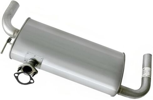Northeastern Exhaust | Stainless Steel Rear Exhaust Muffler Compatible for Nissan Murano 2009-2014 3.5L | Free Gasket Included | Automotive Replacement Part in Saudi Arabia
