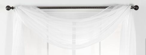تكافؤ وشاح نافذة أبيض واسع النطاق - 54 "× 216" in Saudi Arabia