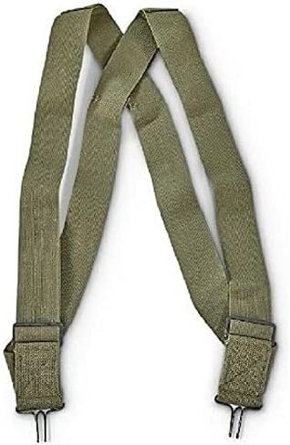Army G.I. Scissor Back Suspenders m-50 M-1950 and 1952 m-52 in Saudi Arabia