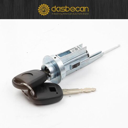 مجموعة أسطوانة قفل التبديل Dasbecan مع مفتاحين متوافقان مع لكزس تويوتا 4runner Avalon FJ Cruiser Land Cruiser Sequoia Solara Tundra 2001-2009 ، استبدل# 89703-33070 69052-34040 in Saudi Arabia