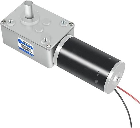 Gear Motor 5840-31ZY DC 12V 24V Reduction Gear Motor Large Torque High Power 2-70kg 7RPM-470RPM Worm Gear Motor Reversed Motor(24V,16 RPM) in Kuwait