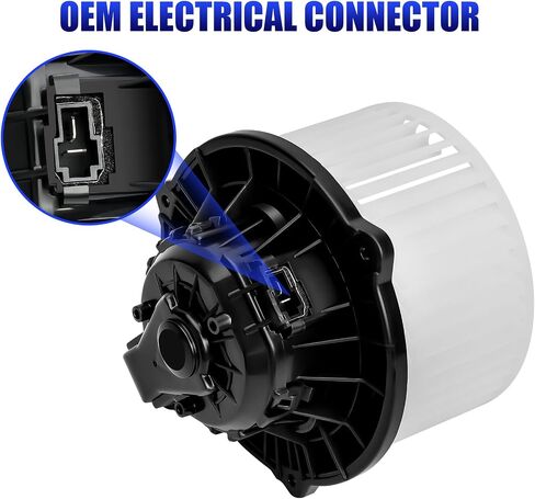 Front AC Heater Blower Motor with Fan Fits for 2011 2012 2013 2014 2015 2016 Hyundai Elantra Sonata Azera Equus Kia Optima Forte Forte5 Cadenza Replaces 700259 971132Y000 in Saudi Arabia