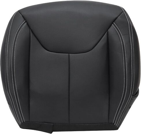 SecosAutoparts #X9 Black Front Driver Side Bottom Replacement Microfiber Leather Seat Cover Compatible with Jeep Wrangler Rubicon 2013 2014 2015 2016 2017 in Saudi Arabia