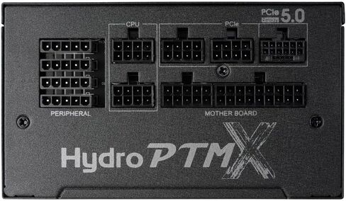 FSP Hydro PTM X PRO 850W 80 Plus Platinum Full Modular ATX 3.0 PCIe Gen 5. W/ 12VHPWR Cable Power Supply Compact Size (HPT3-850M-GEN5) in Saudi Arabia